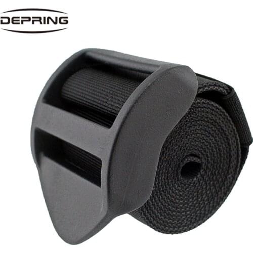 Tactical 55" Length 1"/2" Width MOLLE Vest Pack Webbing Adapt Straps Backpack Strap Mattress Strap with Quick Release Buckle