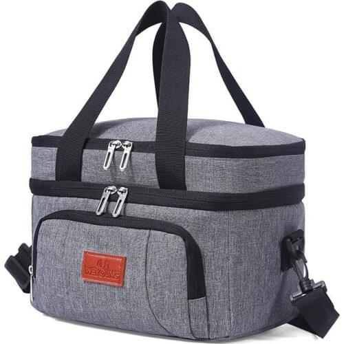 Outdoor Large-capacity Thickened Insulation Bag Portable Fresh-keeping Cold Ice Bag Food Cooler Ice Bag Cooler Box Takeaway Box