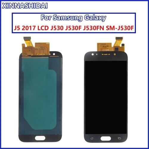 AMOLED LCD For Samsung Galaxy J5 2017 J530 J530F LCD Display Touch Screen Digitizer Assembly Replacement