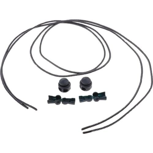 1 Pair No Tie Shoelaces Elastic Lock Shoe Laces for Running or Walking Shoes