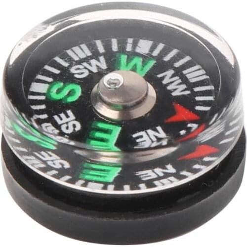 20Pcs Mini Pocket Button Survival Small Compasses For Hiking Camping Outdoor Drop Shipping