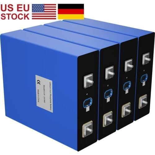 4PCS 3.2V 280AH Plus Lifepo4 Battery Grade A Lithium Iron Phosphate Cell Solar 12V 24V Not 200Ah 320AH US EU DHL UPS Fast Ship