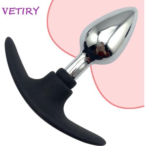Stainless Steel Butt Plug Thread Anal Plug Anal Massager Spiral Beads Stimulation Anus Sex Toy for Adult Women Men Outdoor Wear
