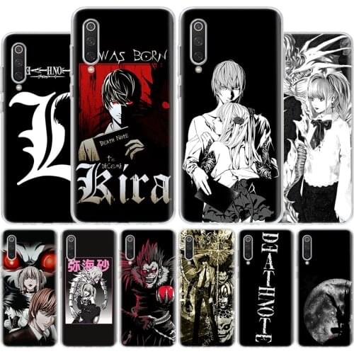 Anime Death Note Ryuk Cover Phone Case For Xiaomi Redmi Note 10 9 9S 8T 8 7 6 5 9A 6A 7A 8A 9C K20 S2 Pro Luxury Soft Coque