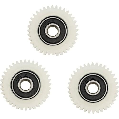 Hot-3Pcs 36 Teeth 38mm Nylon Electronic Motor Gear Ball Bearing Gears for Bafang Electric Bike Bicycle