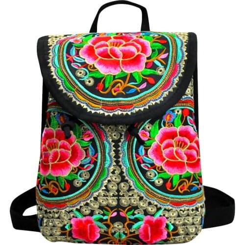 Женские рюкзаки с вышивкой ISHOWTIENDA China At AliExpress