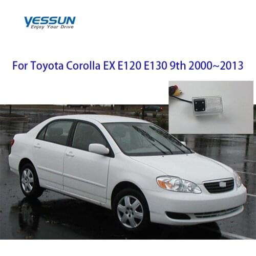 Yessun Fisheye Rear View camera For Toyota Corolla EX E120 E130 9th 2000 ~2013 Reverse Camera/Backup Camera/lntsc rear camera