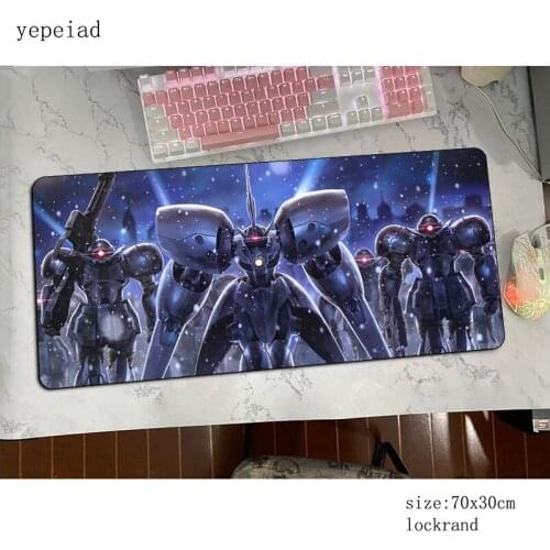 GUNDAM mouse pad gamer Natural Rubber 80x30cm notbook mouse mat gaming mousepad large Kawaii pad mouse PC desk padmouse mats