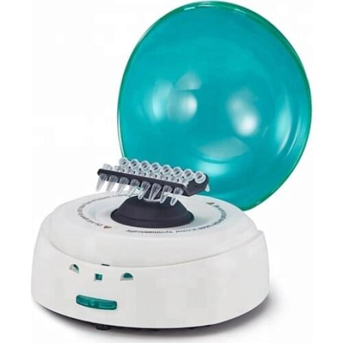 D1008E 5000rpm Laboratory Mini Palm Centrifuge Microtube 0.5ml 1.5ml 2ml With Factory Price