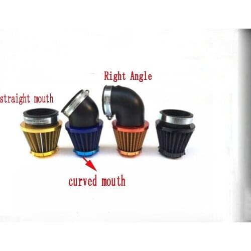 35/38/40/42/45/48/50/52/54/58/60mmMotorcycle Air Filter ATV Scooter Pit Bike Air Cleaner Intake Filter For Honda Yamaha