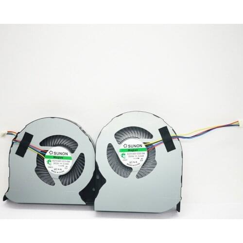 NEW Original CPU Cooling Fan for DELL Precision 7510 M7510 0DGTVT 4-wires EG75150S1-C010-S9A EG75150S1-C020-S9A L+R