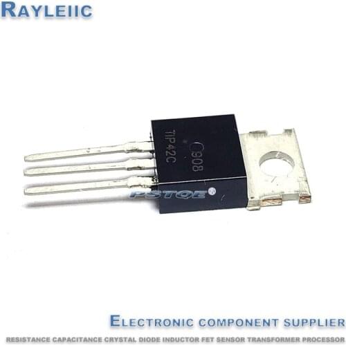 NEW Original TIP42C TO-220-3 TIP42 TO220 6A 100V 65W PNP power transistor In Stock