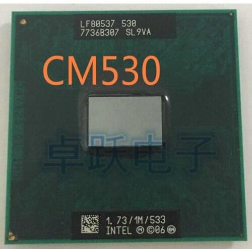 Original Intel Processor CM530 1.73/1M/533 Laptop Notebook Cpu Processor free shipping