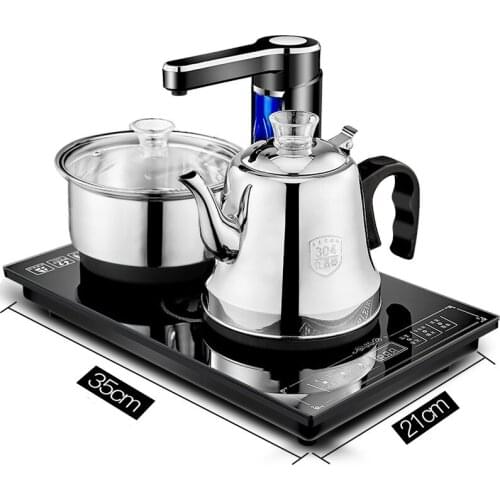 Fully automatic upper water bottle Electric kettle 304 stainless steel tea stove set