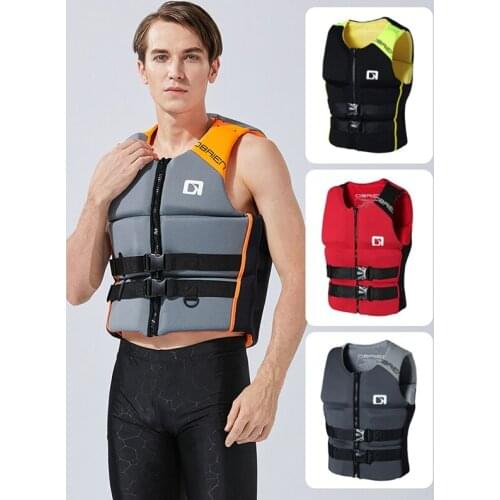 Lifesaving VestSurfing A Life Jacket Drifting Motorboat Buoyancy Life Jacket Swimming Floating Clothing Neoprene Woman Men child