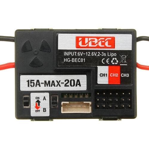 UBEC HG P801 P802 1/12 2.4G 8X8 Rc Car Parts Voltage Stabilizer HG-BEC01