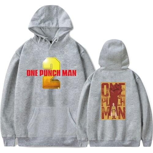 High Quality Hot Sale One Punch Man Season 2 Hoodies Men/Women Fashion Casual Sweatshirt Print One Punch Man Season 2 St