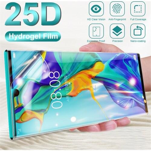 Explosion-proof Screen Protector For Huawei P40 P30 Lite Pro Hydrogel Film For Huawei Nova 3 3i 7 7SE 5 5i 6 Not Tempered Glass