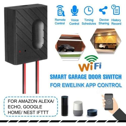 WiFi Smart Garage Door Openers APP Controller Phones Control Remote Control Channel Garages Door for Amazon Alexa