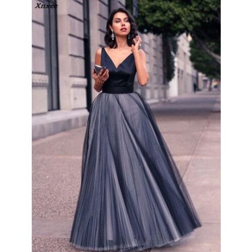 Vestido fiesta mujer Sexy V Neck Tank Sleeveless Long Patchwork A line Dresses Fashion Tightening the Waist Plus Size Vestidos