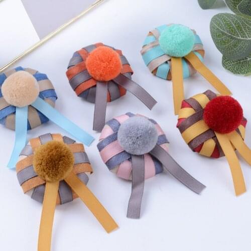 2Pcs/Pair Color Pompon Decorative Curtain Buckle Tassel Fringe Tiebacks Hanging Ball Curtain Accessories DIY Ornaments