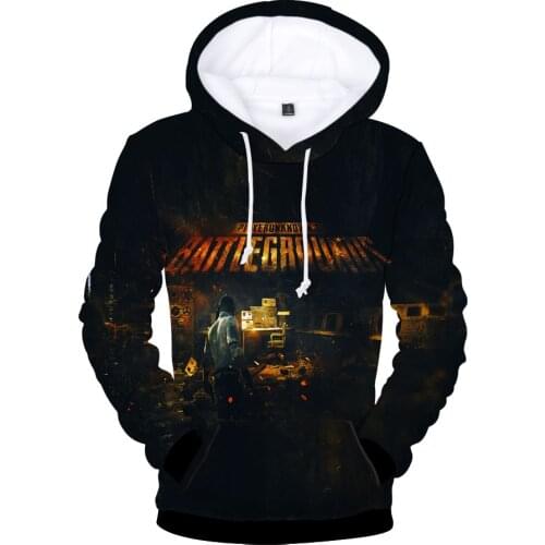 Aikooki PUBG 3D Hoodies Men/women Fashion Hot Game Playerunknowns Battlegrounds O Neck PUBG 3D Print Mens Hoodies Sweatshirt