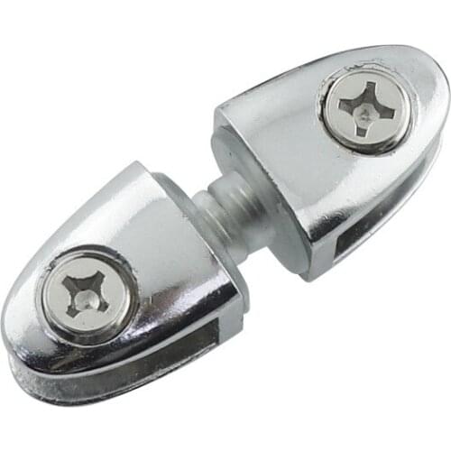 8mm 10mm of Bracket Glass Holder Clamp Hardcover Zinc Alloy Glass Holder Panel Clip Torr Anchor Clip Bathroom Accessories