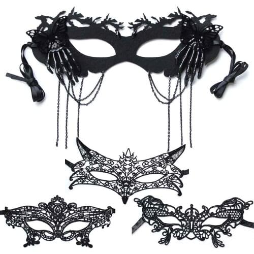 Butterfly Animals Lace Tassels Eyemasks Cosplay Eyewear Women Lady Tassel Long Ribbon Masks Party Nightclub Queen Sexy Eye Mask