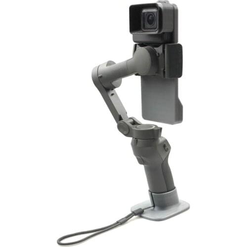 For gopro 5 6 7 & osmo Action camera mount Osmo 3 adapter Switch board Balance Clump Weight bracket for dji Osmo 3 mobile gimbal