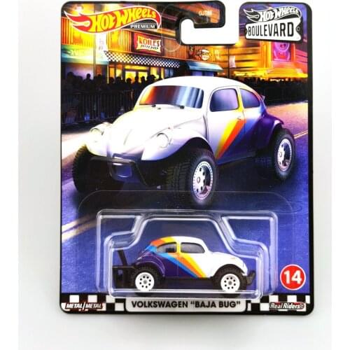 2020 Hot Wheels Car VOLK WAGEN BAJA BUG 1/64 Boulevard Real Riders Collection Metal Diecast Model Cars Toys