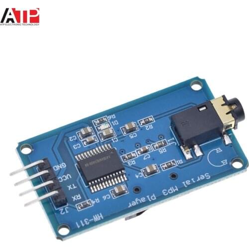 1PCS Great IT YX6300 YX5300 UART Control Serial Module MP3 Music Player Module For Arduino/AVR/ARM/PIC CF