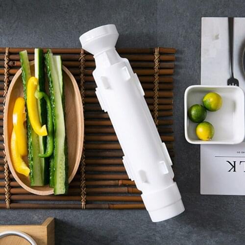 DIY Sushi Maker Kit Rice Roll Mold Bazooka Easy Sushi Roller Maker Arancini Onigiri Bento Accessories Machine Kitchen Gadgets