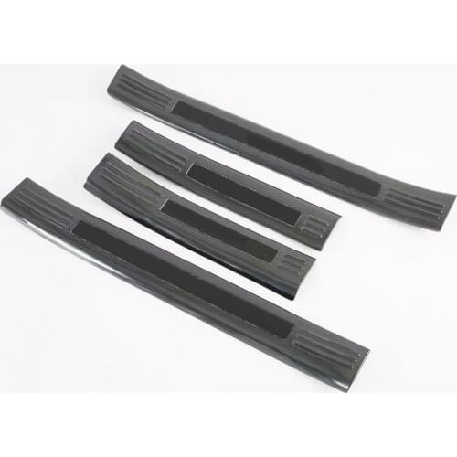 Door Sill Scuff Plate Cover Trim For Mazda 3 M3 Axela 2019 2020 Stainless Steel Interior Door Welcome Pedal Car Styling Sticker