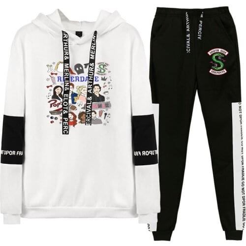 New Tracksuit men Sportswear Set Hoodie suit letter print hombre Spring Autumn winter hoodie+Pants Set