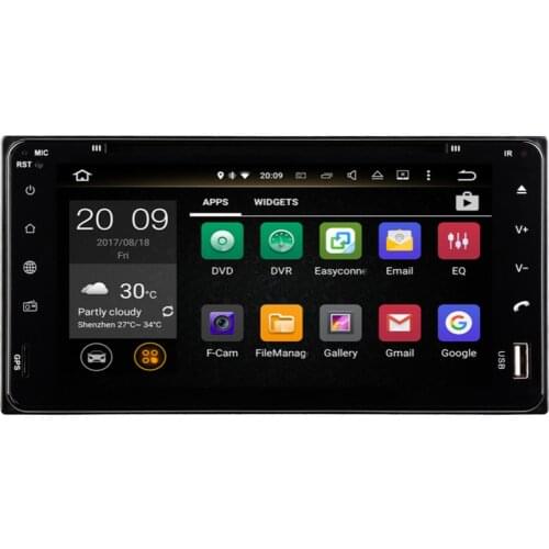 Android 10.0 Car GPS Navigation Universal Model For Toyota Fortuner Corolla Vios Yaris Hilux Etc. Radio Stereo Car Multimedia