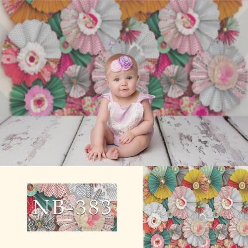 Vinyl Photography Backdrops Newborn Boy or Girl Bokeh Photographic Background Baby Shower Decorations Photocall Background Props