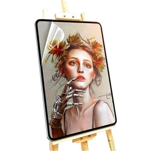 Pet paper film for apple ipad pro 12.9 11 2021 2020 ipadpro 12.9'' 11'' screen protector not tempered glass for i pad pro 12.9