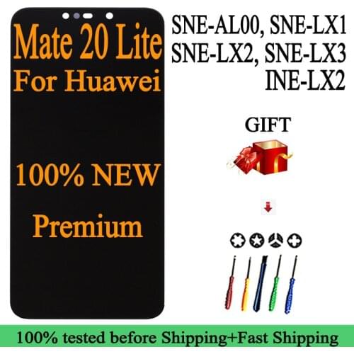 Wholesale Price SNE-AL00 SNE-LX1/LX2/LX3 INE-LX2 Lcd For Huawei Mate 20 Lite Display touch Screen Good Quality Display