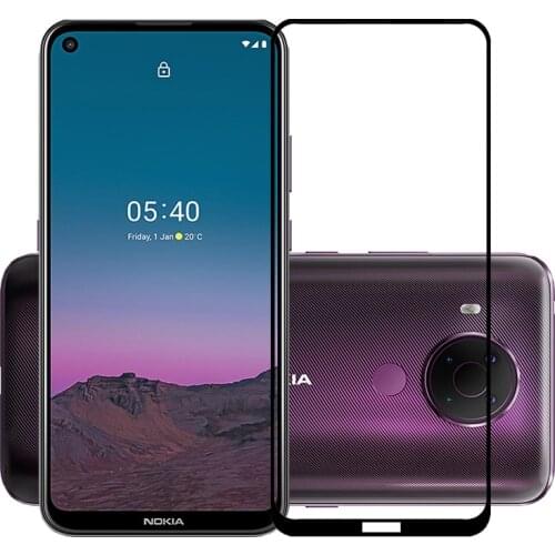 2.5D 9H Premium Tempered Glass for Nokia 5.4 Full Coverage Screen Protector Protective Film for Nokia 5.4