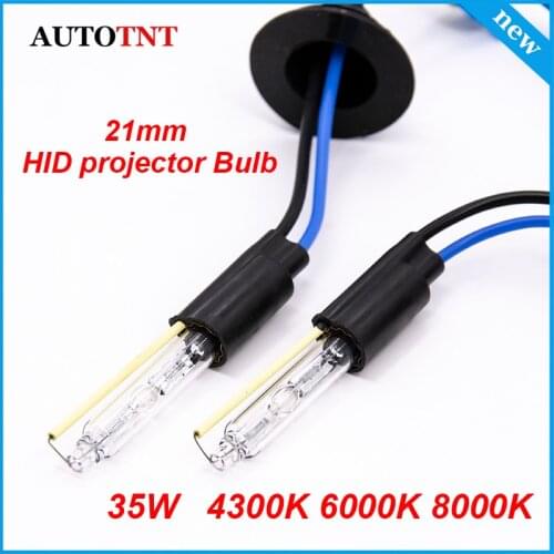 2pcs AC 12v 35w 21mm Auto HID xenon Bulbs for 3.0 Inch Koito Q5 Bi xenon projector lens headlight