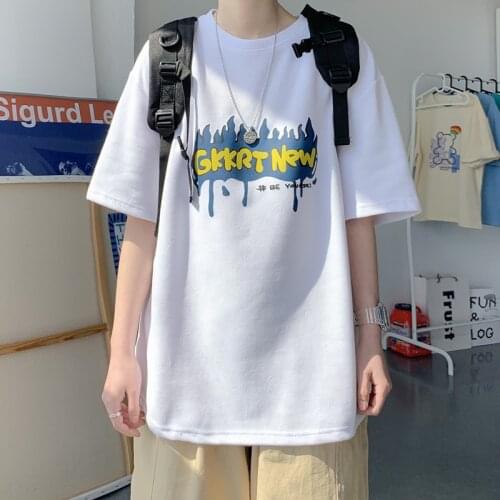 2021 Summer Short Sleeve T-Shirt Womens T-Shirt Loose Solid Basic T-Shirt Womens Casual O-collar hipster T-Shirt Top