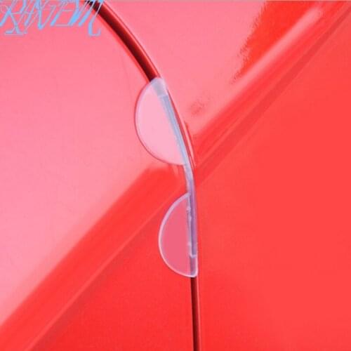4pcs/set PVC Car Door Edge Guards Bottom Corner Anti-scratch Protector Strips For Audi A1 8P 8I 8V A2 A3 A4 A5 A6 A7 A8 B5 B6 B7