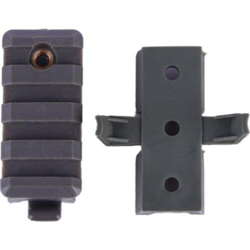 Outdoor Hunting Paintball Helmet Mount Adapter Base Fast Helmet Mount Adapter Side Rail Flashlight Accessories