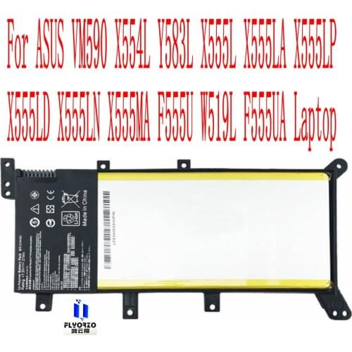 High Quality 37WH C21N1347 Battery For ASUS VM590 X554L Y583L X555L X555LA X555LP X555LD X555LN X555MA F555U W519L F555UA Laptop