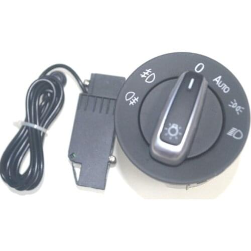 Landascend Auto Headlight Sensor with Switch Fog Light Swith for VW Jetta Golf 5 6 MK5 MK6 Tiguan Passat B6 B7 CC Touran MKV