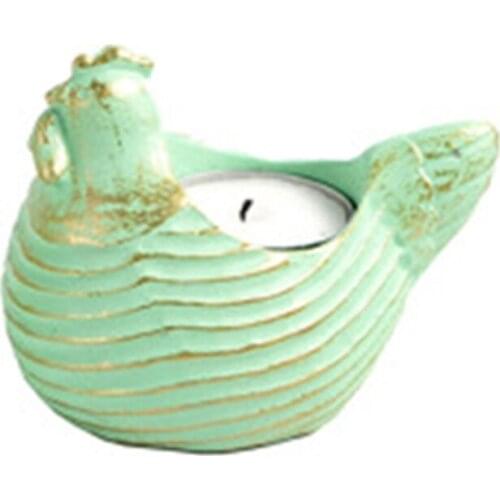 Bunny Eggshell Chick Candle Holder Holiday Candlestick Easter Table Decorations 37MF