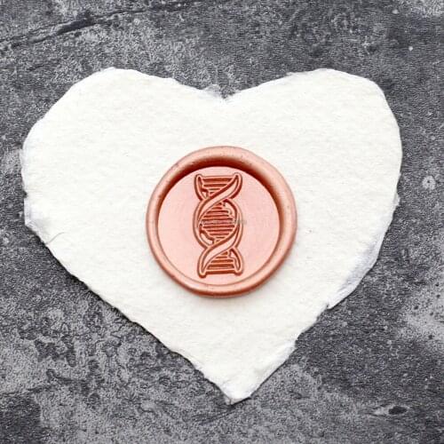 DNA sealing wax Stamp design vintage custom logo,Wedding Decor gift wax antique stamps,Party envelopes Invitation wax sealing