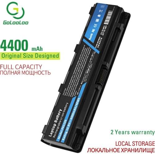 Golooloo 6 cells laptop battery PABAS271 PABAS27 for Toshiba Satellite C50T C55 C55D C55DT C55T C70 C70-A Pro C70 Pro C70-A