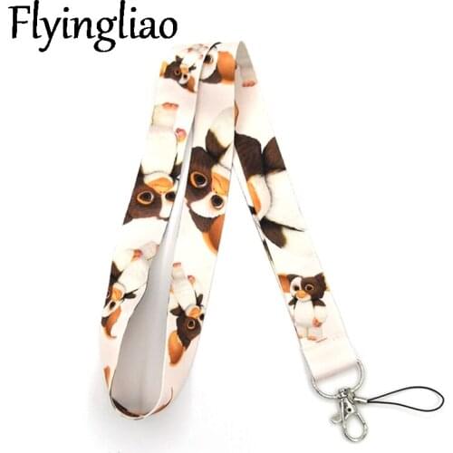 Gremlins Gizmo Classical Style Lanyard For keys The 90s Phone Working Badge Holder Neck Straps Phone Hang Ropes webbings ribbons