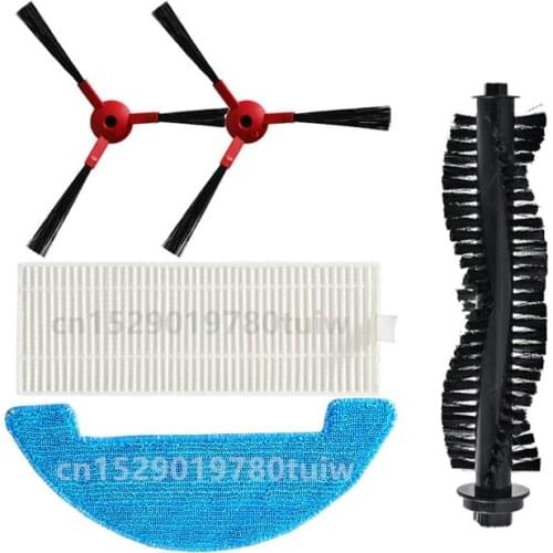 Robot HEPA Filter Main Roller Side Brush Mop Cloth for 360 C50 Robotic Vacuum Cleaner Spare Parts Brushes Filters Replacement